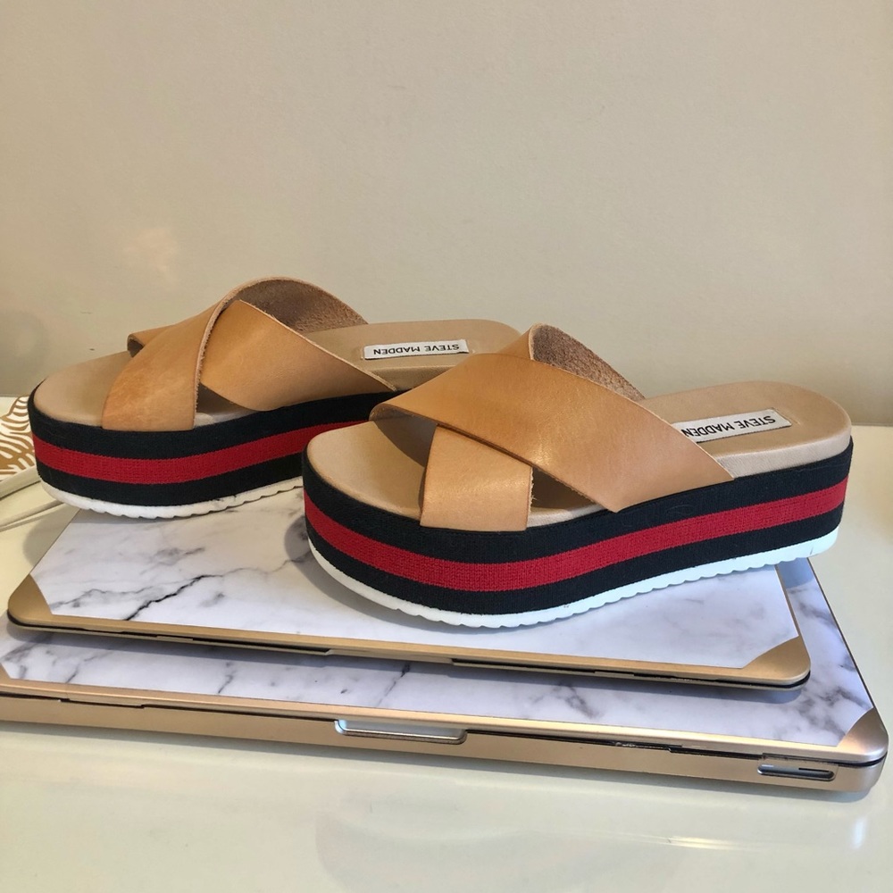 Steve Madden Asher Slide Sandals 7.5